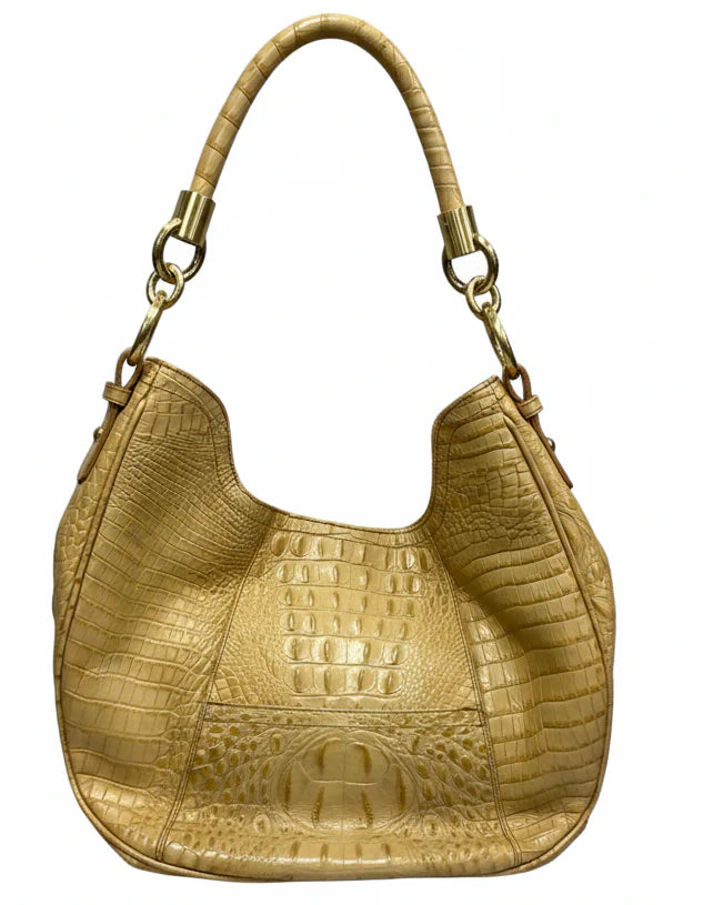Handbag Designer By Brahmin, Size: Large