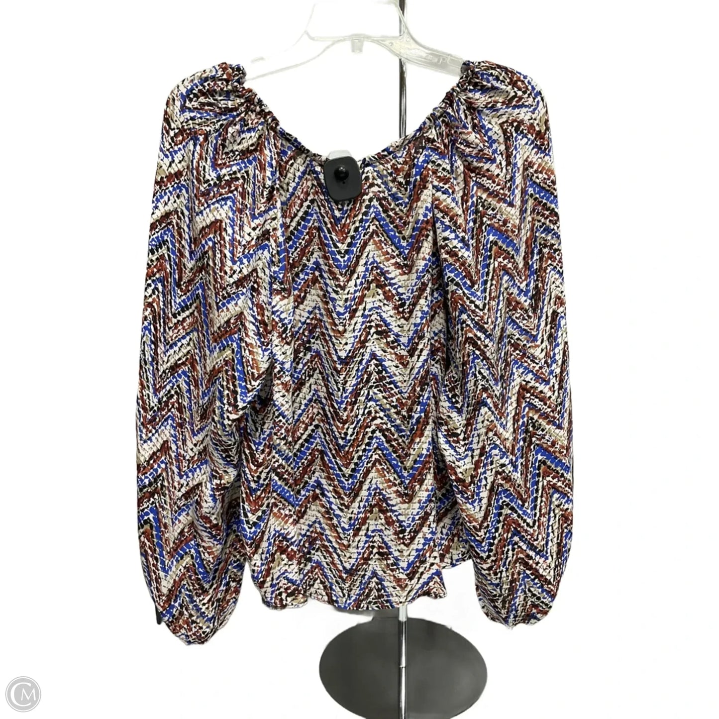 Top Long Sleeve By Joie In Navy, Size: S