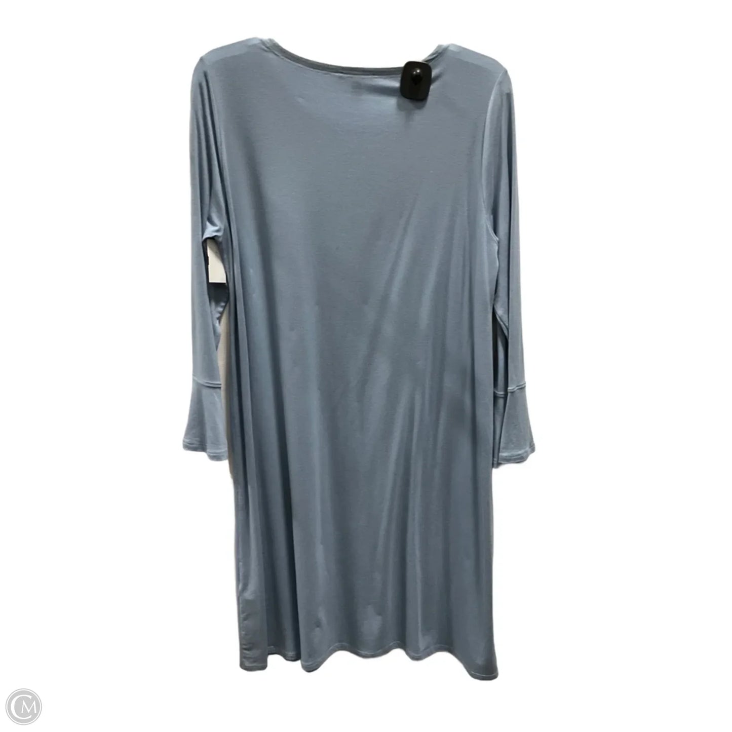 Dress Casual Midi By Eileen Fisher In Blue, Size: M
