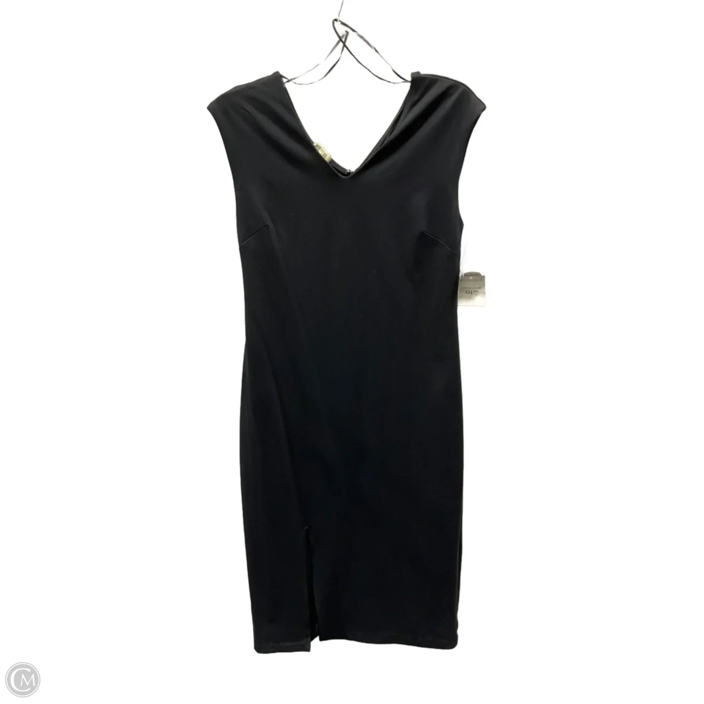Dress Casual Midi By Tahari In Black, Size: 4