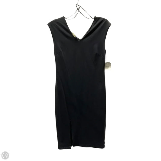 Dress Casual Midi By Tahari In Black, Size: 4