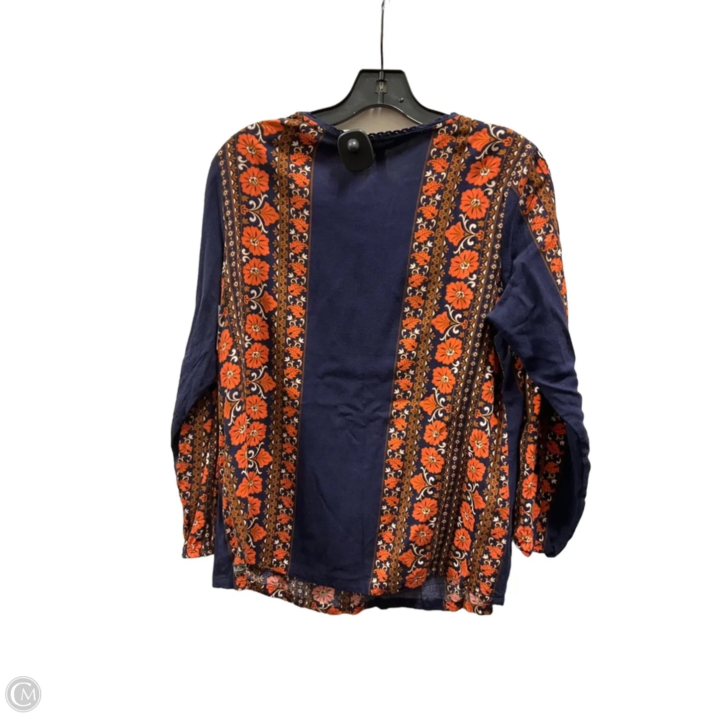 Top Long Sleeve By Matilda Jane In Floral Print, Size: L
