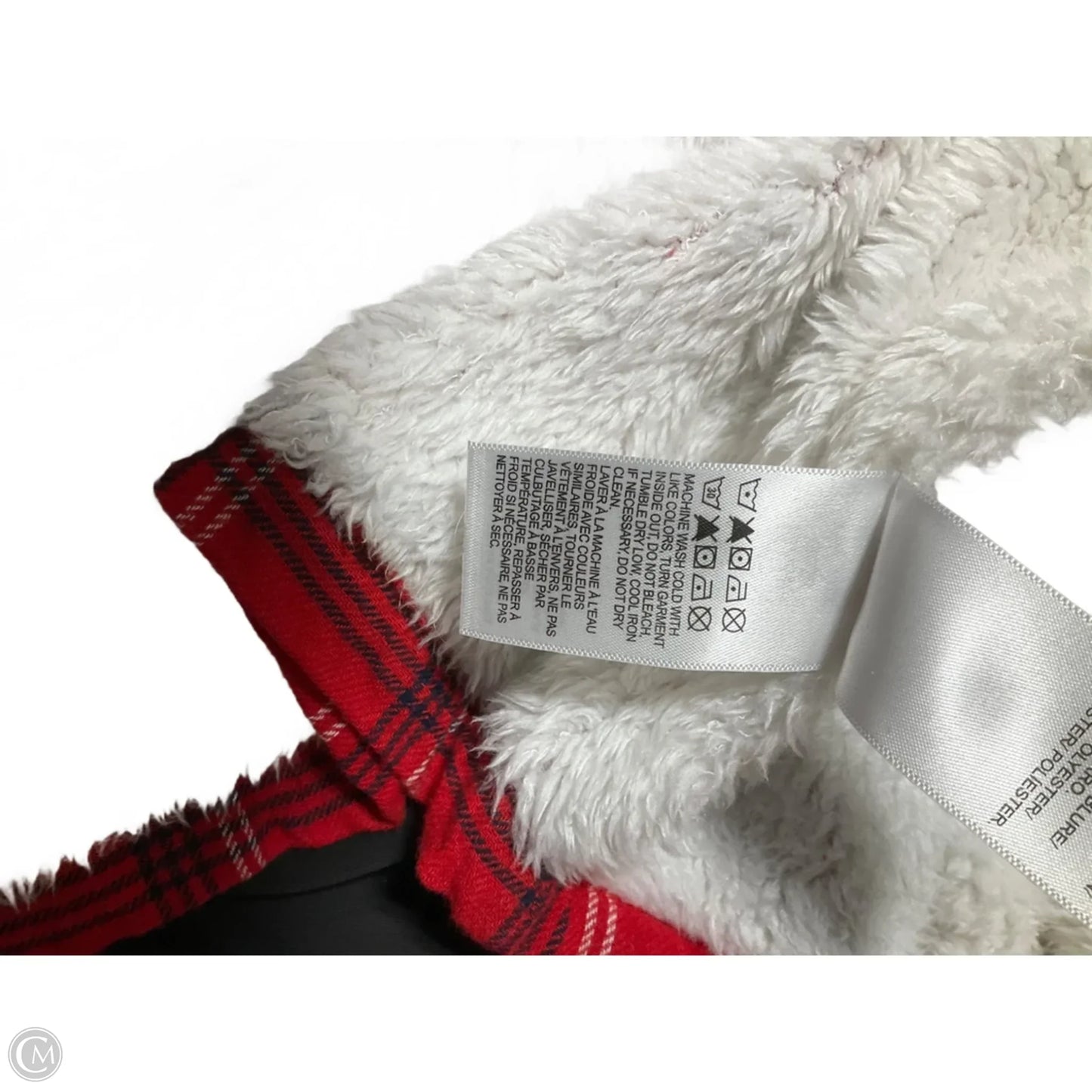 Jacket Fleece By Lucky Brand In Red, Size: M