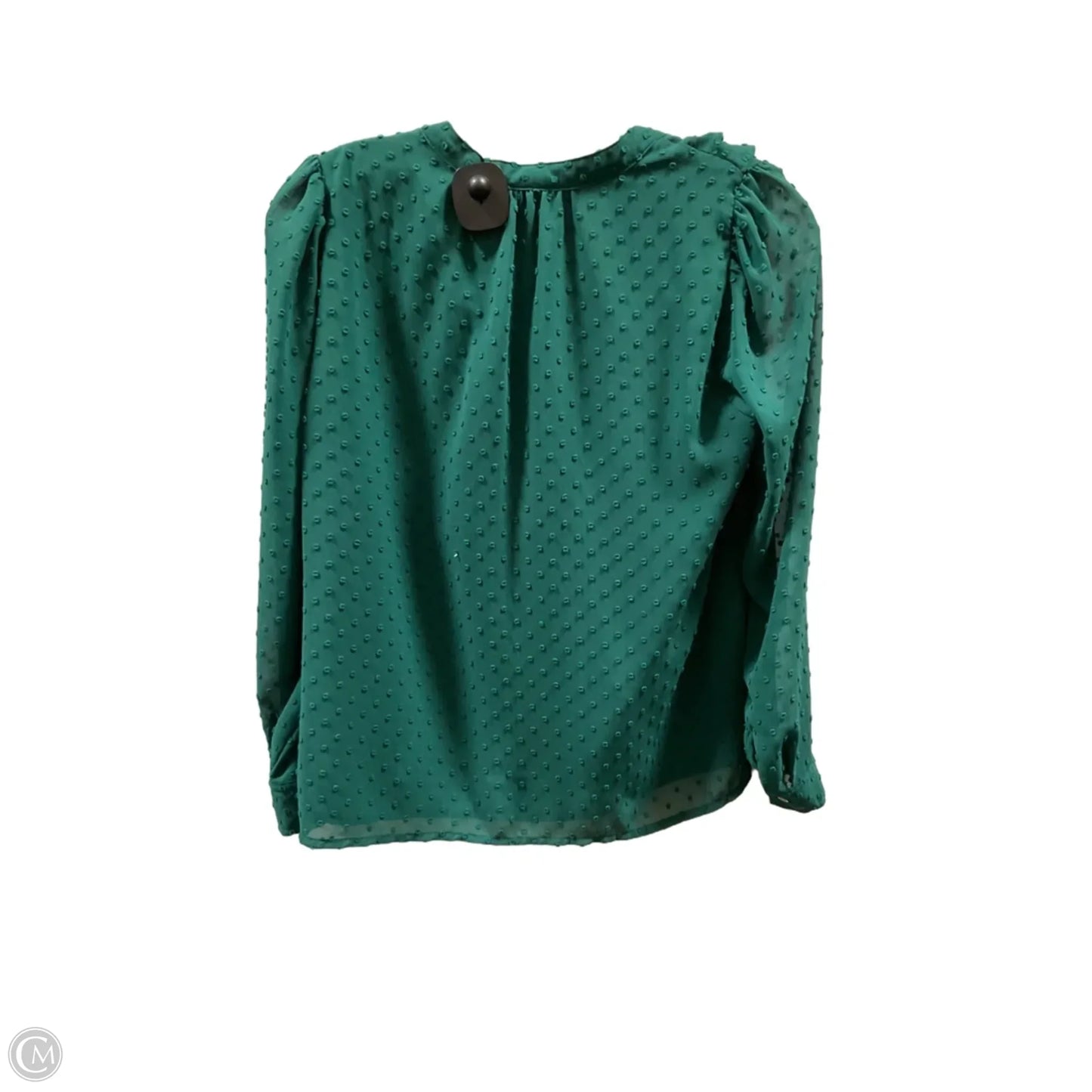 Top Long Sleeve By J. Crew In Green, Size: Xsp