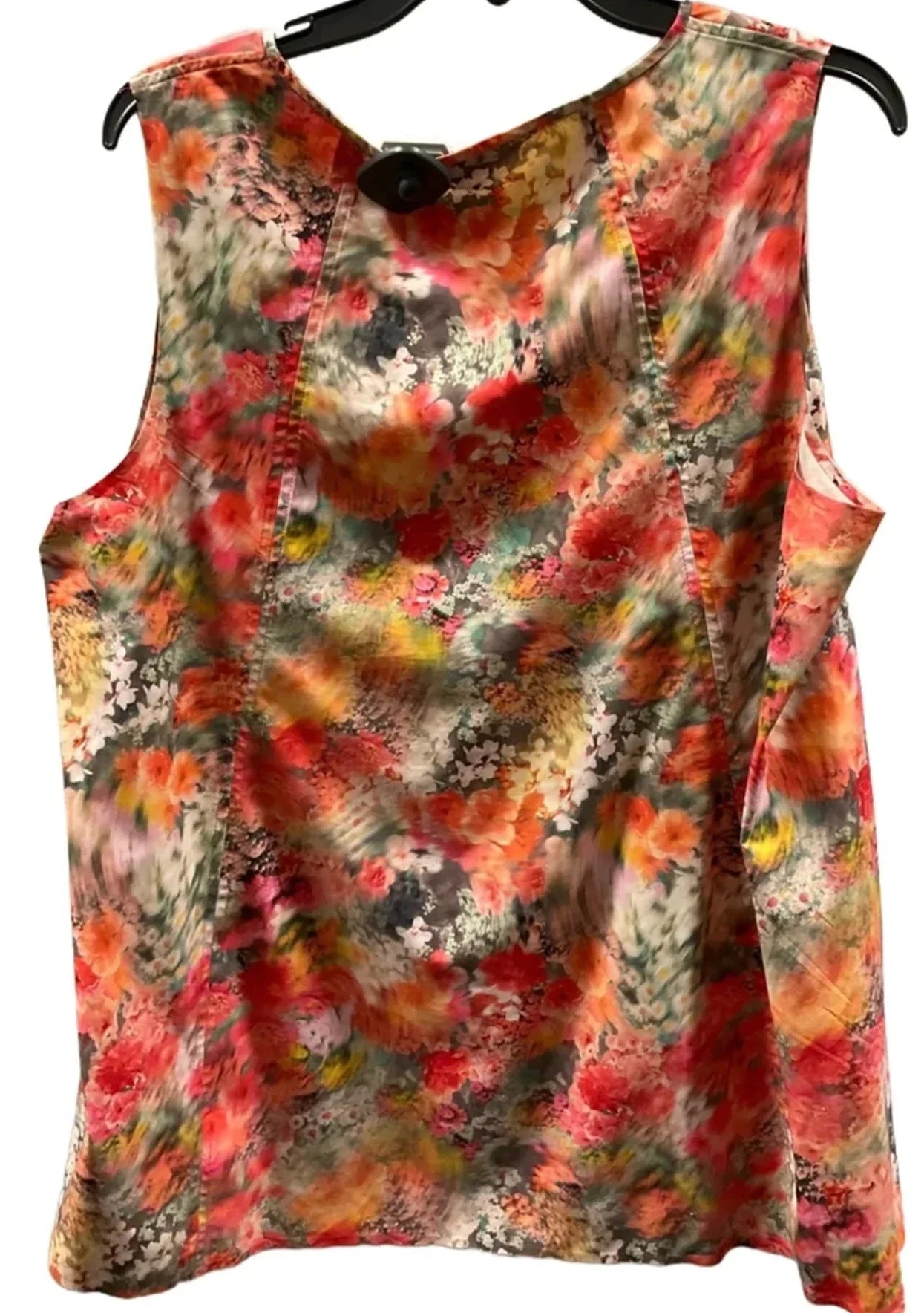 Athletic Tank Top By Athleta In Floral Print, Size: Xl