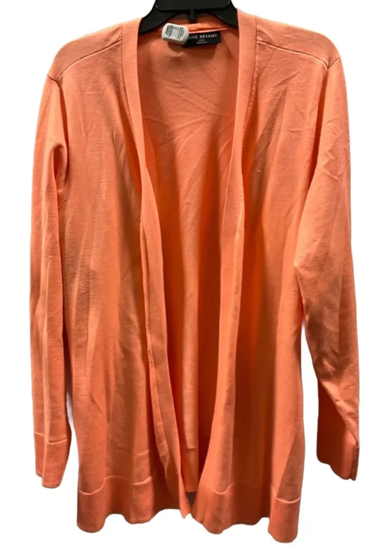 Cardigan By Lane Bryant In Orange, Size: 2x