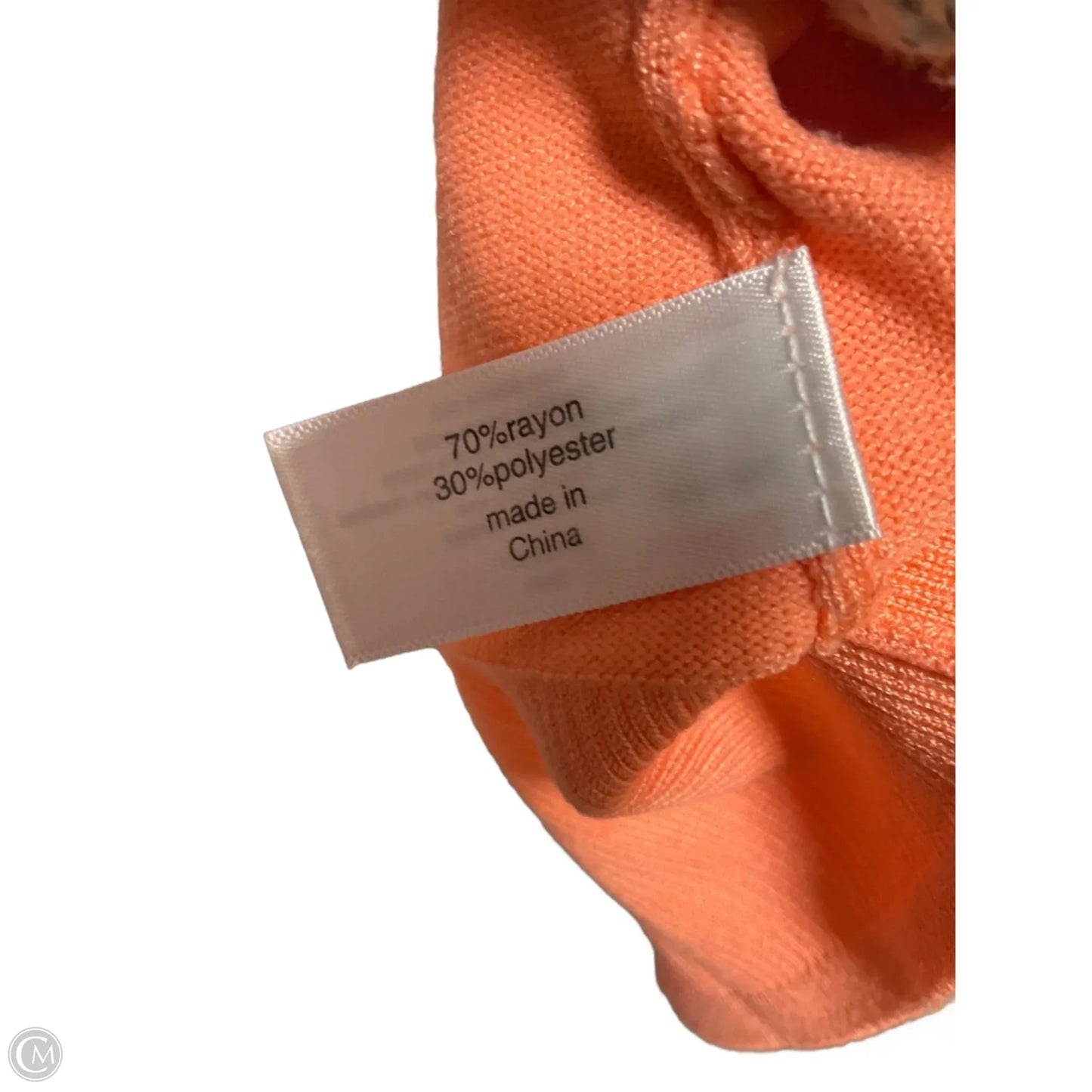 Cardigan By Lane Bryant In Orange, Size: 2x