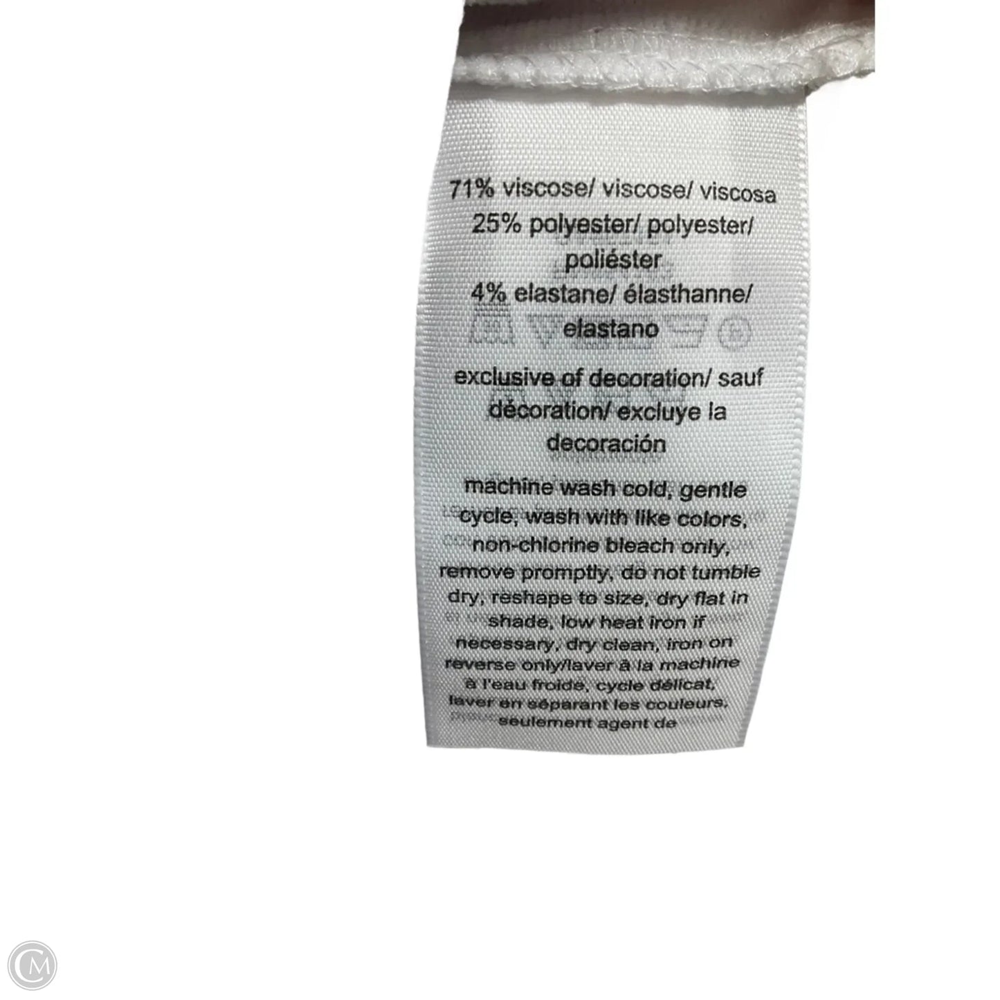 Jacket Other By Tommy Hilfiger In White, Size: M