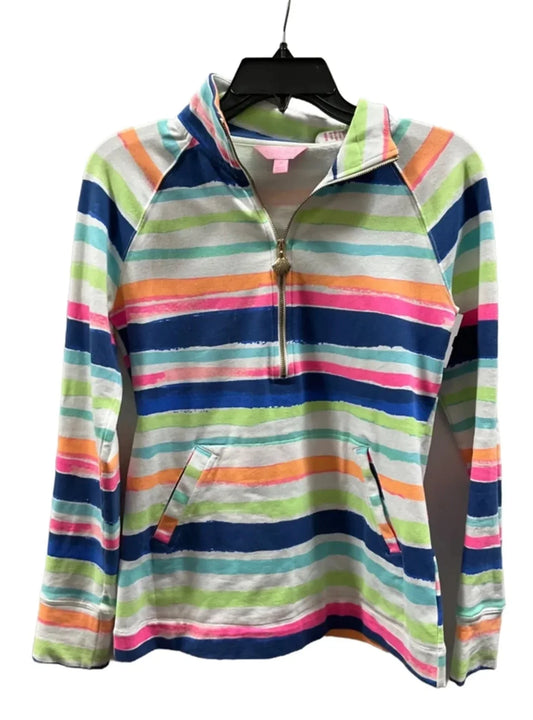 Top Long Sleeve Designer By Lilly Pulitzer In Striped Pattern, Size: Xs