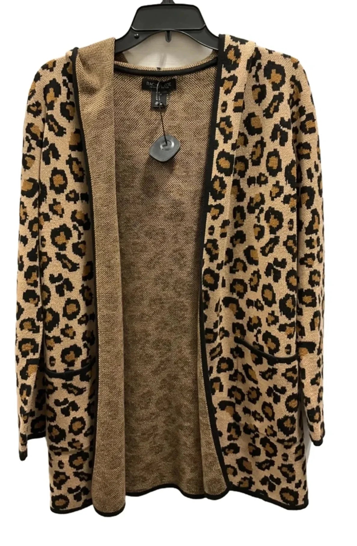 Cardigan By Rachel Zoe In Animal Print, Size: S
