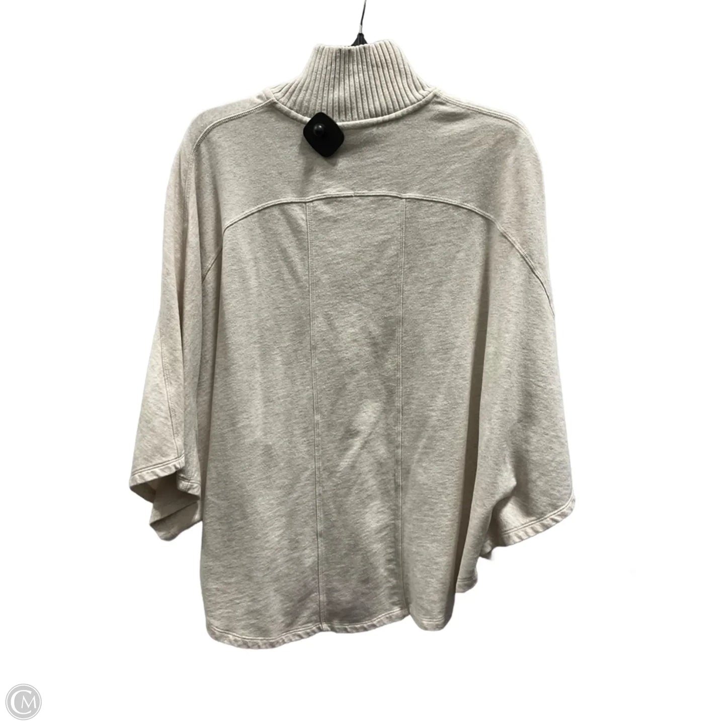 Poncho By Chicos In Beige, Size: M