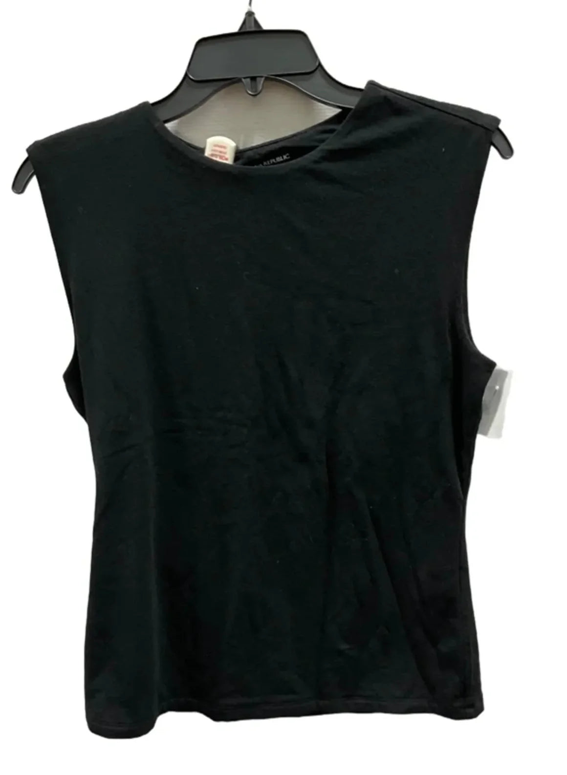 Top Sleeveless By Banana Republic In Black, Size: S