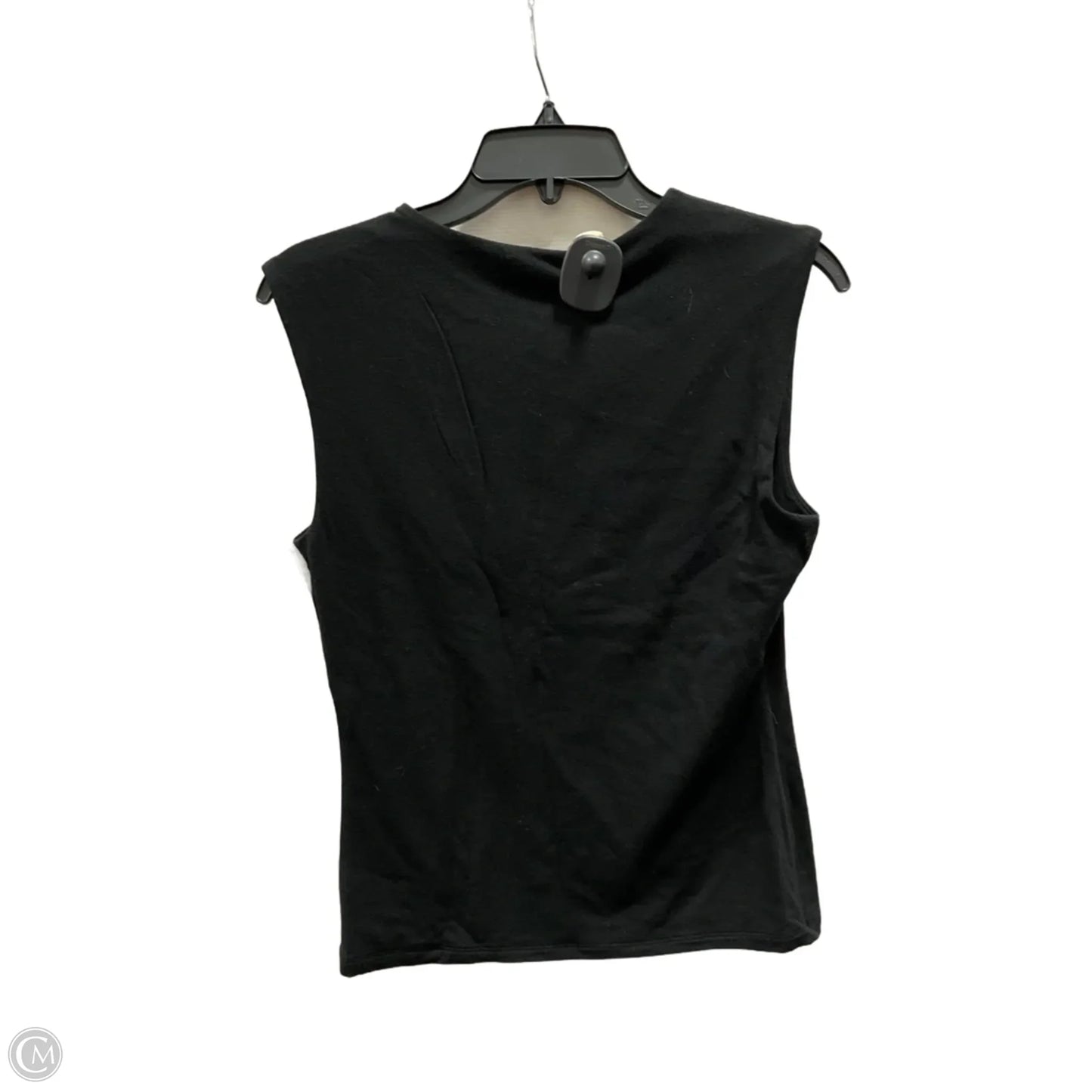 Top Sleeveless By Banana Republic In Black, Size: S