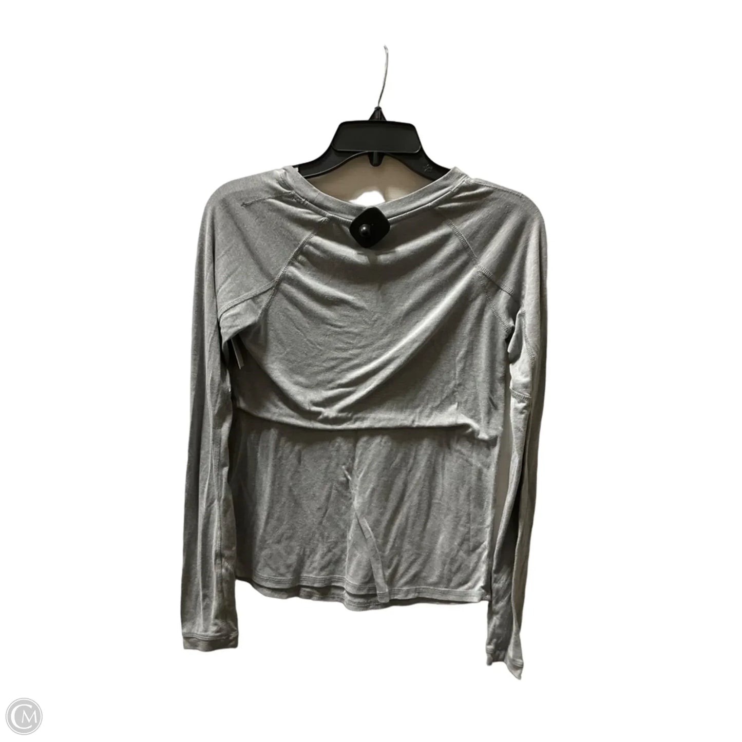 Athletic Top Long Sleeve Crewneck By Cmc In Grey, Size: Xs