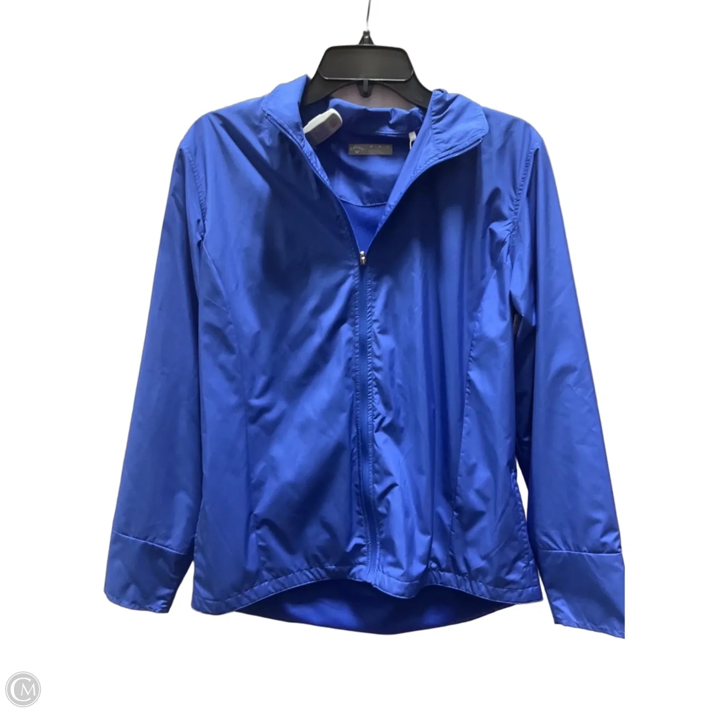 Athletic Jacket By Callaway In Blue, Size: M