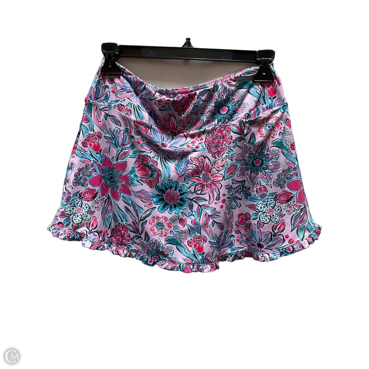Athletic Skort By Gottex In Floral Print, Size: M