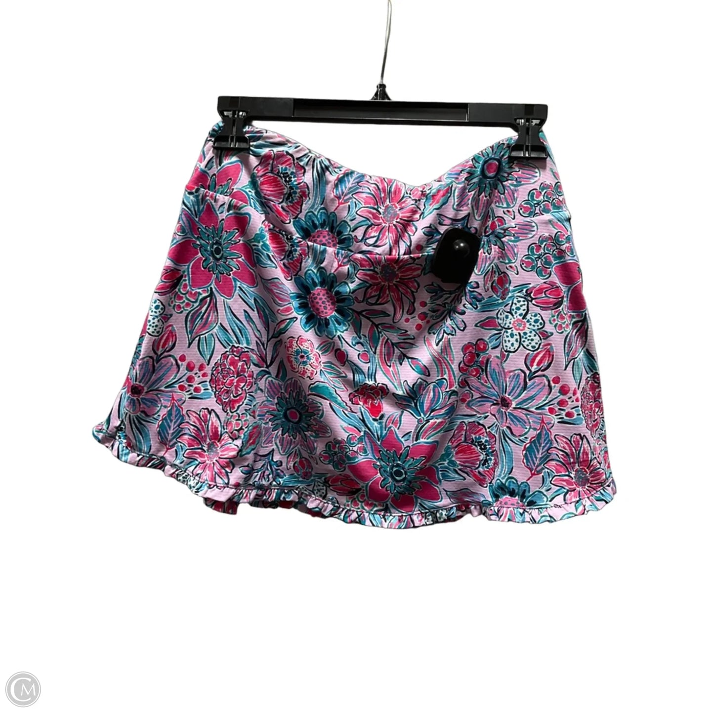 Athletic Skort By Gottex In Floral Print, Size: M