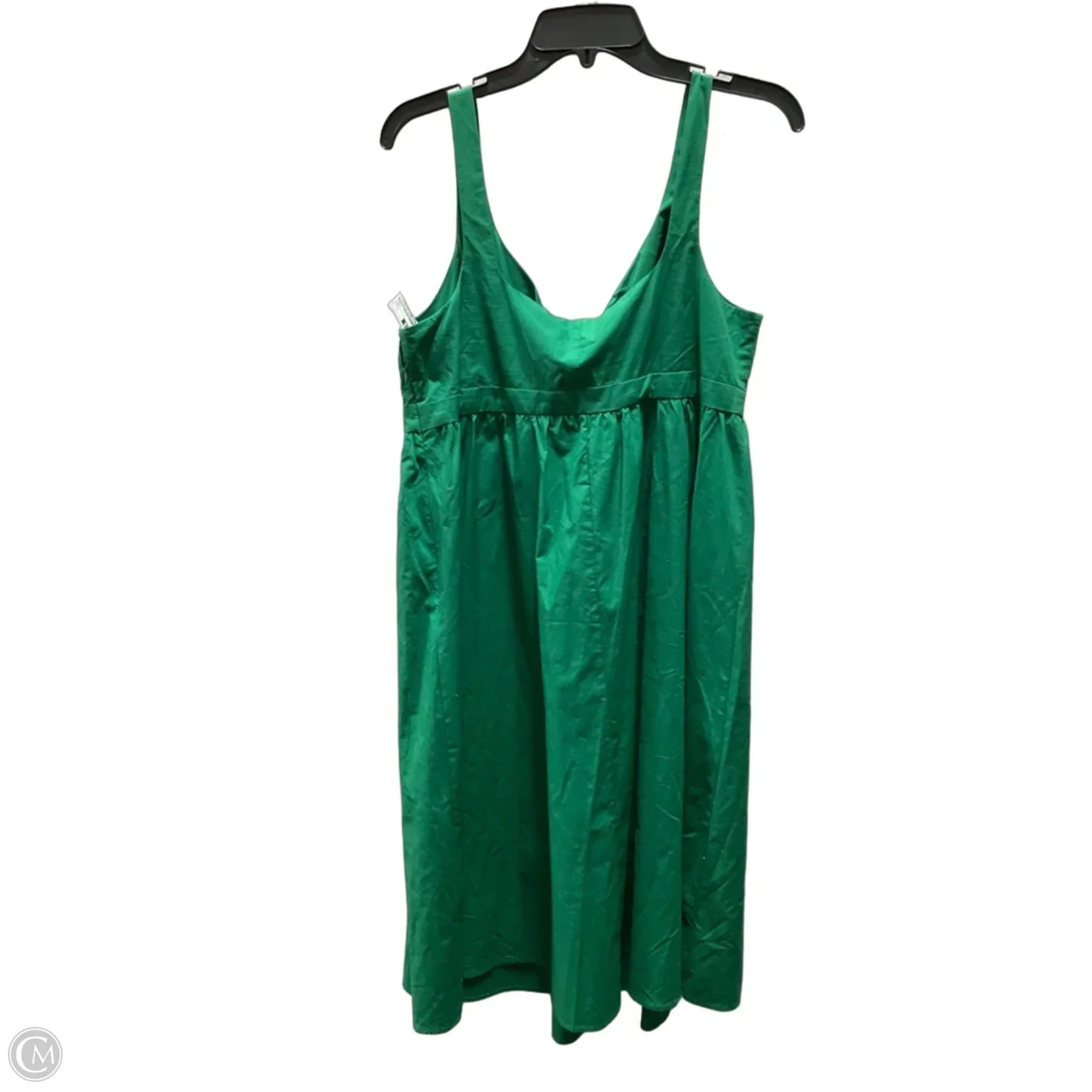 Dress Casual Midi By Banana Republic In Green, Size: L