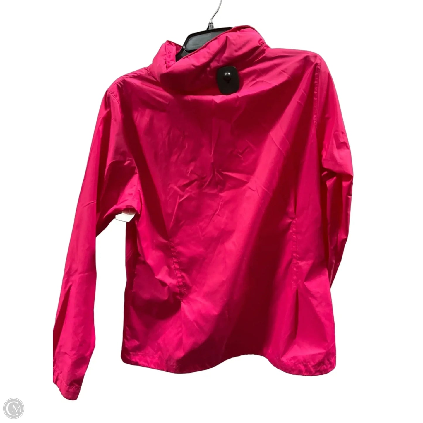 Jacket Windbreaker By Columbia In Pink, Size: L