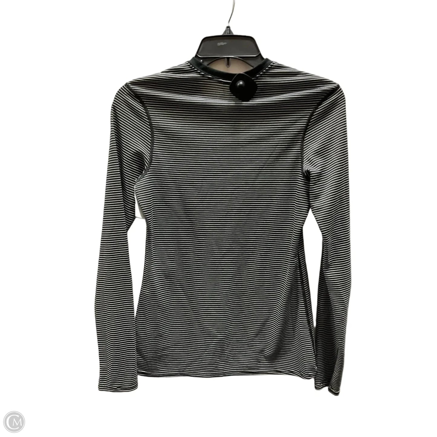 Athletic Top Long Sleeve Crewneck By Patagonia In Striped Pattern, Size: S