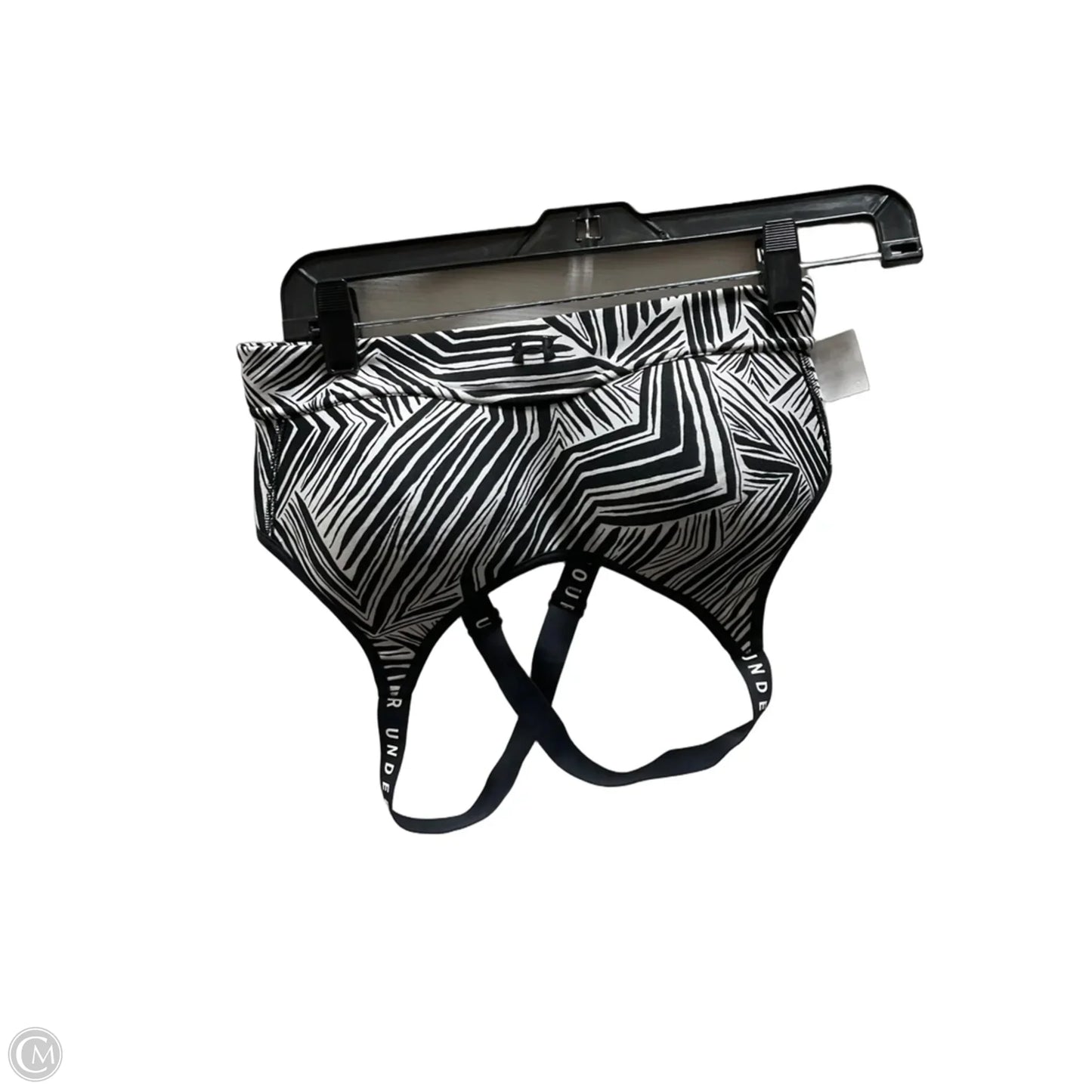 Athletic Bra By Under Armour In Zebra Print, Size: Sp