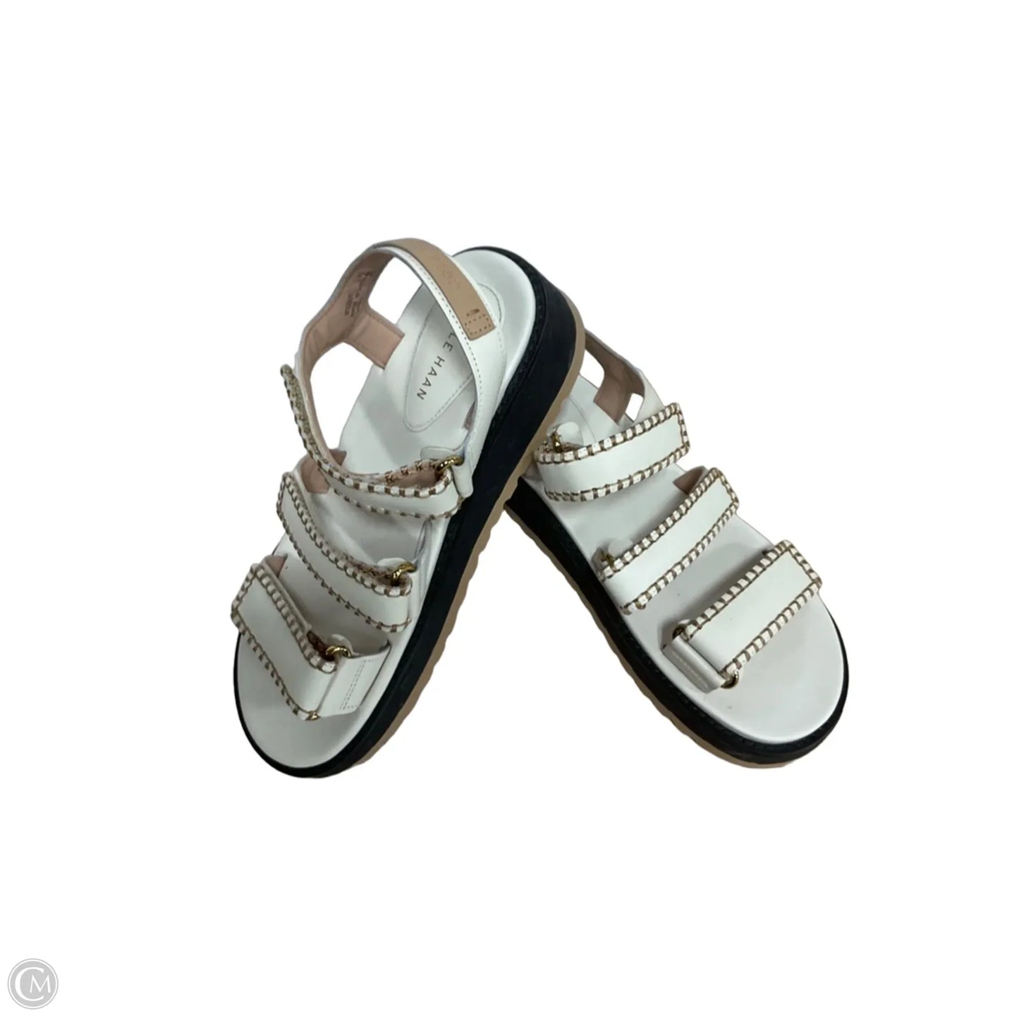 Sandals Flats By Cole-haan In White, Size: 8