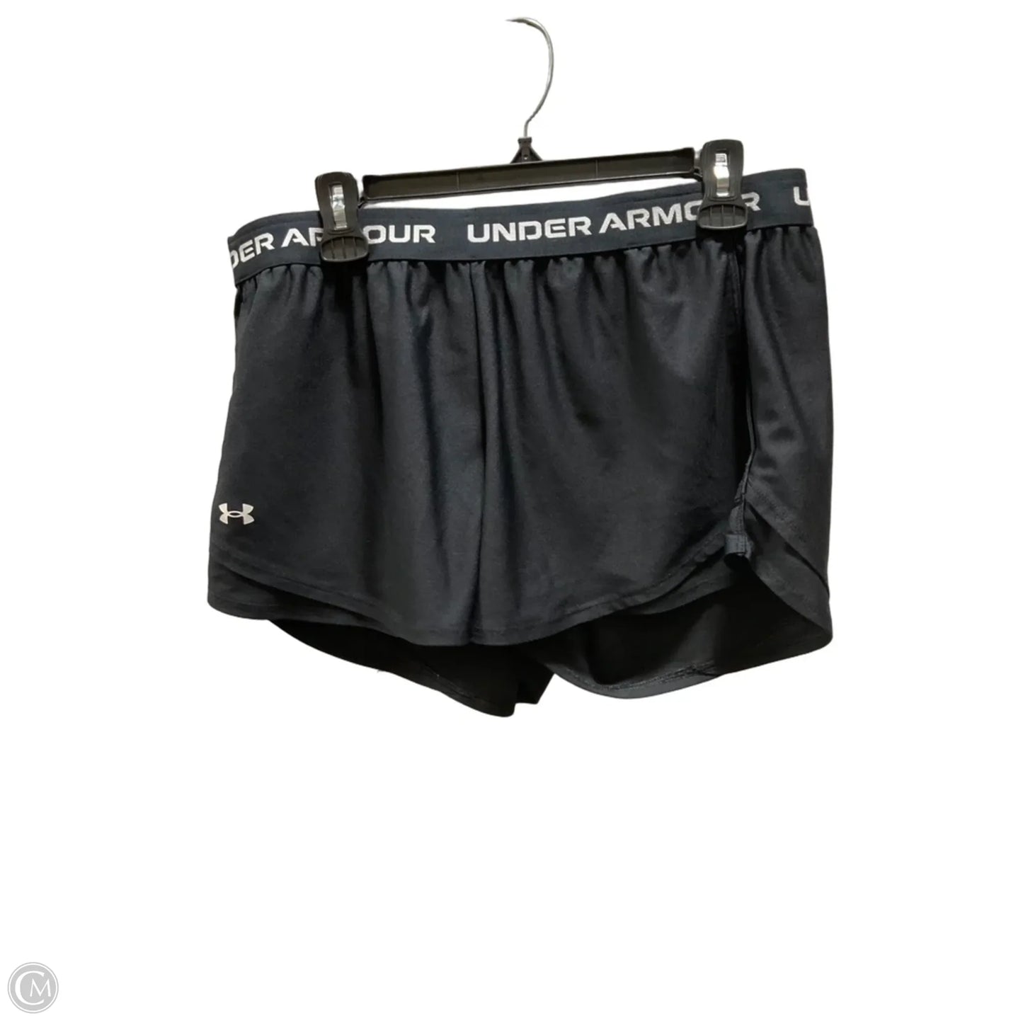 Athletic Shorts By Under Armour In Black, Size: L