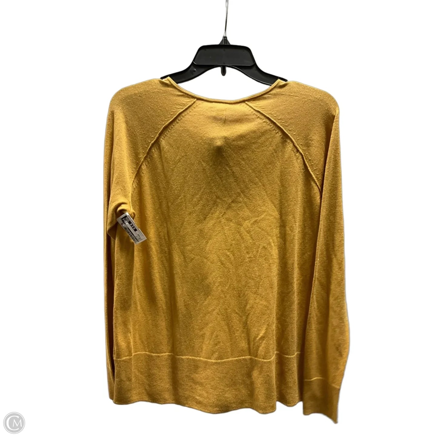 Top Long Sleeve By J. Jill In Yellow, Size: Xsp
