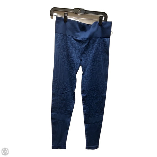 Athletic Leggings By Varley In Navy, Size: L