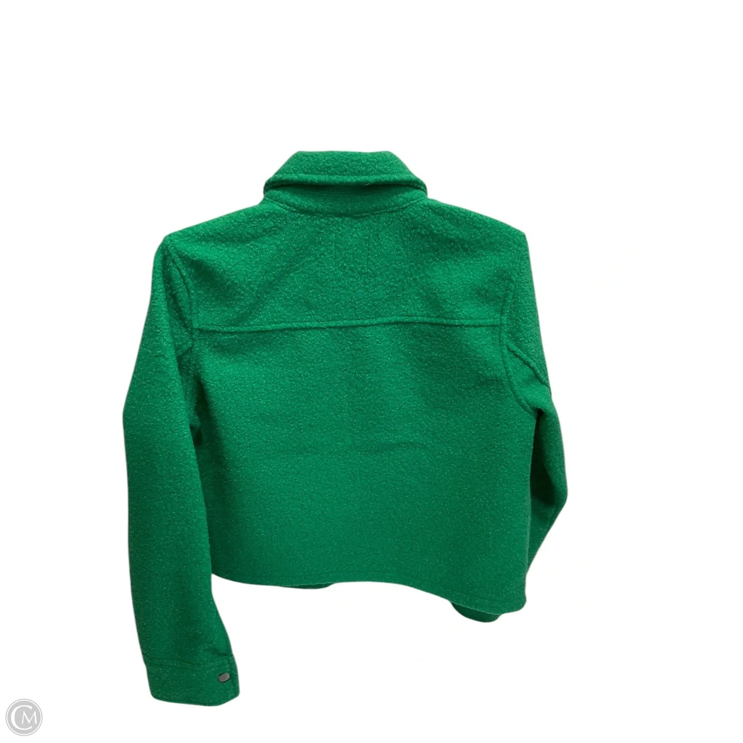 Jacket Shirt By Love Tree In Green, Size: S