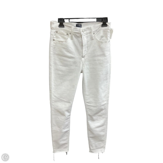 Jeans Skinny By J. Crew In White, Size: 6