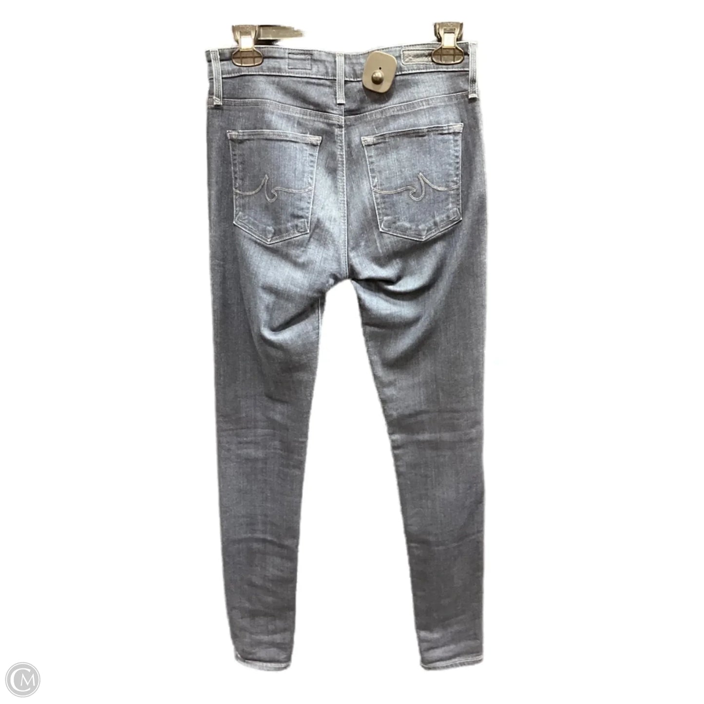 Jeans Skinny By Adriano Goldschmied In Blue Denim, Size: 2