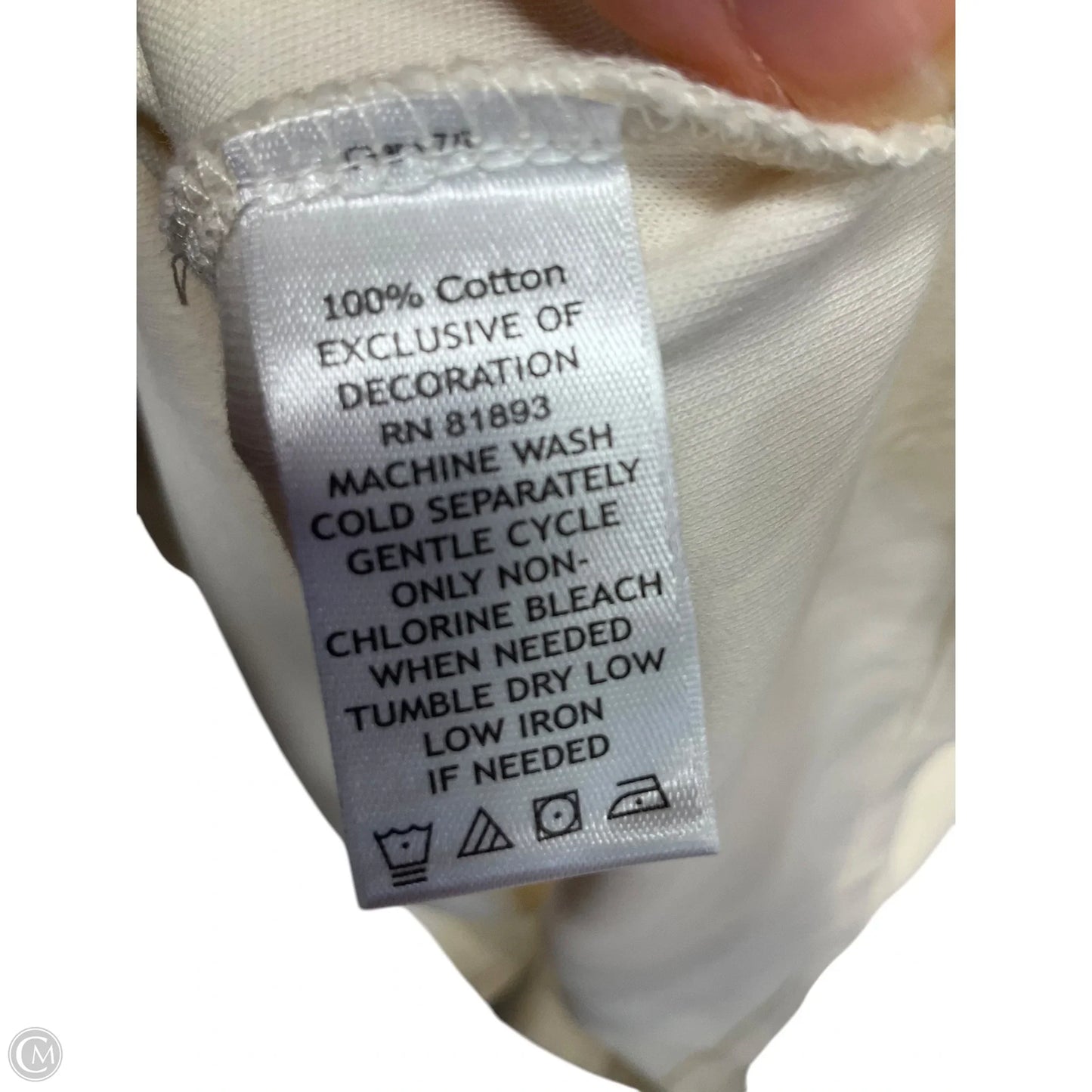 Top Sleeveless By Isaac Mizrahi Live Qvc In Cream, Size: L