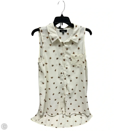 Dress Casual Midi By Rachel Roy In Cream, Size: L