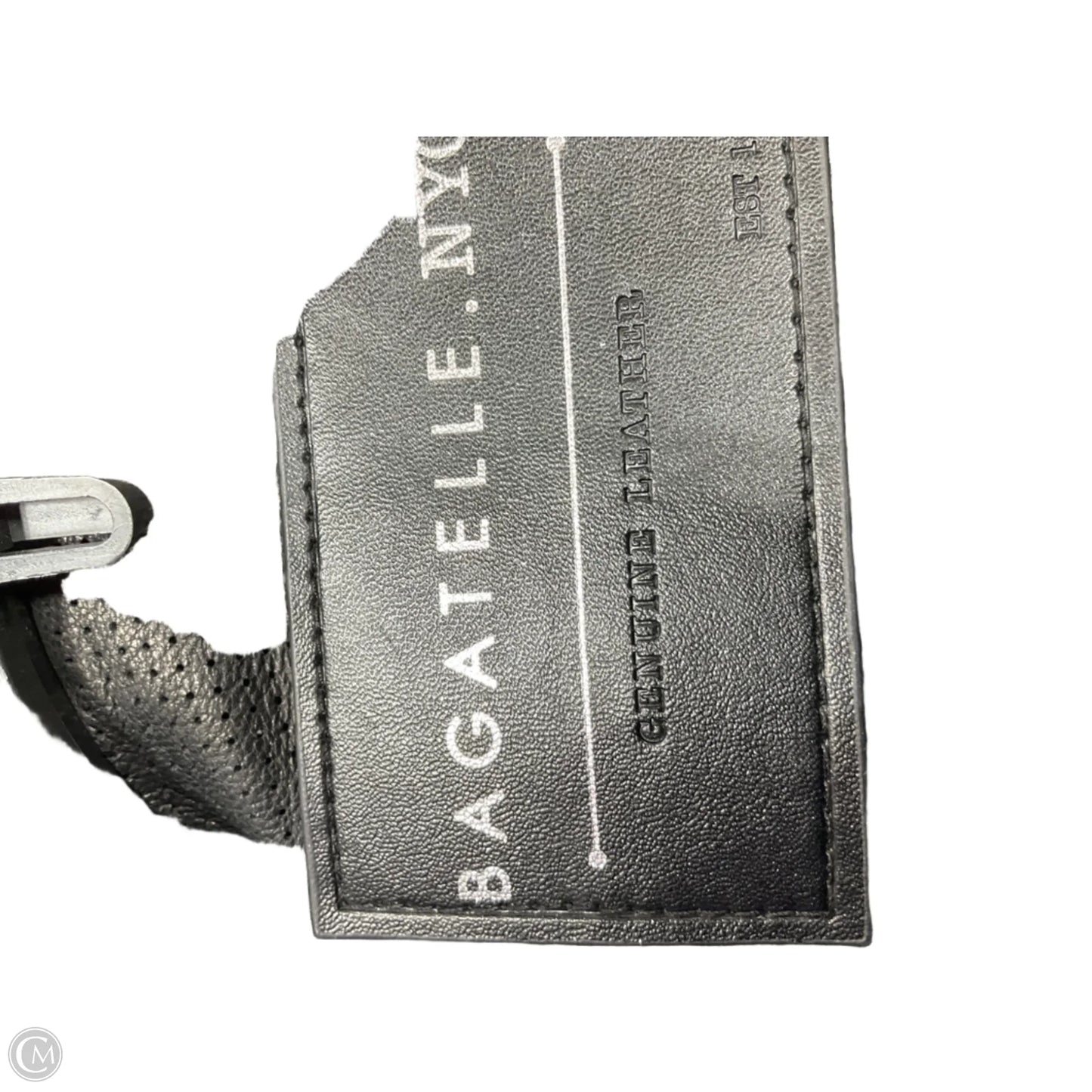 Jacket Leather By Cmc In Black, Size: L