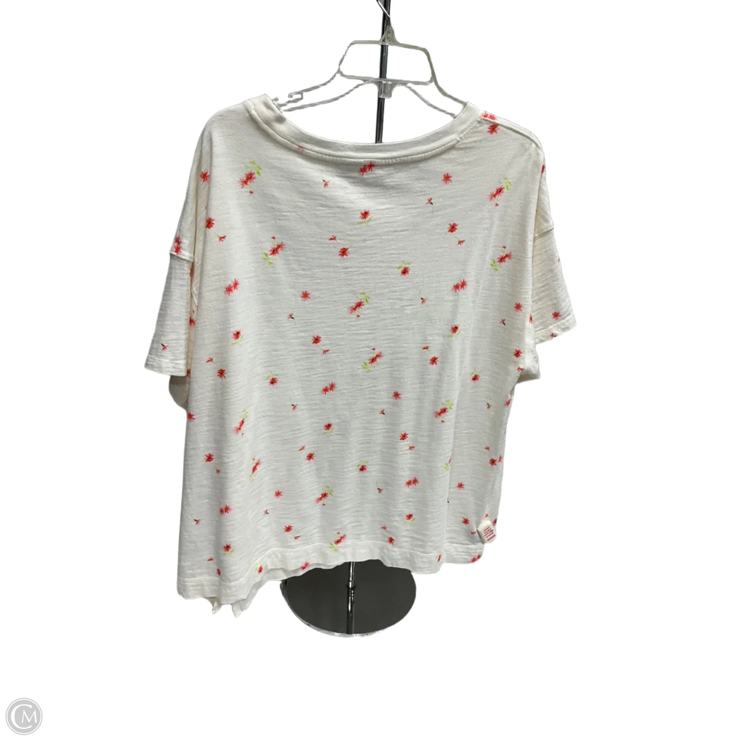 Top Short Sleeve By Old Navy In Floral Print, Size: Xl