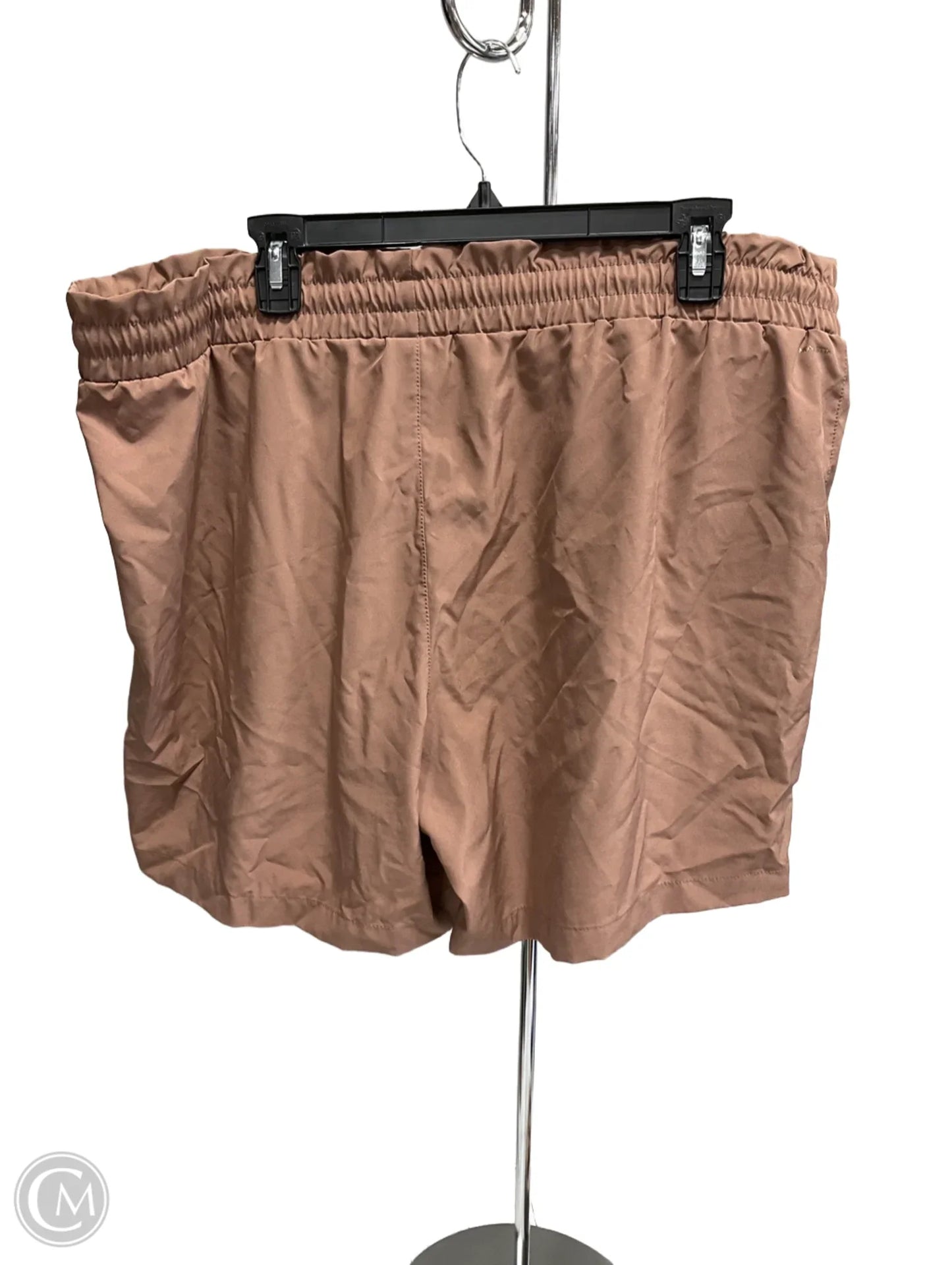 Athletic Shorts By Mondetta In Brown, Size: Xxl