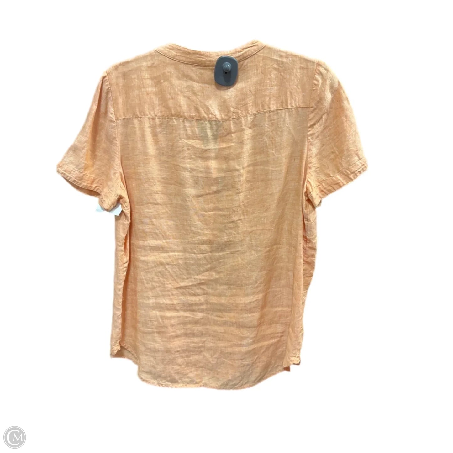 Top Short Sleeve By Coldwater Creek In Orange, Size: S
