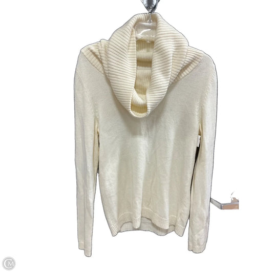 Sweater By Gap In Cream, Size: L