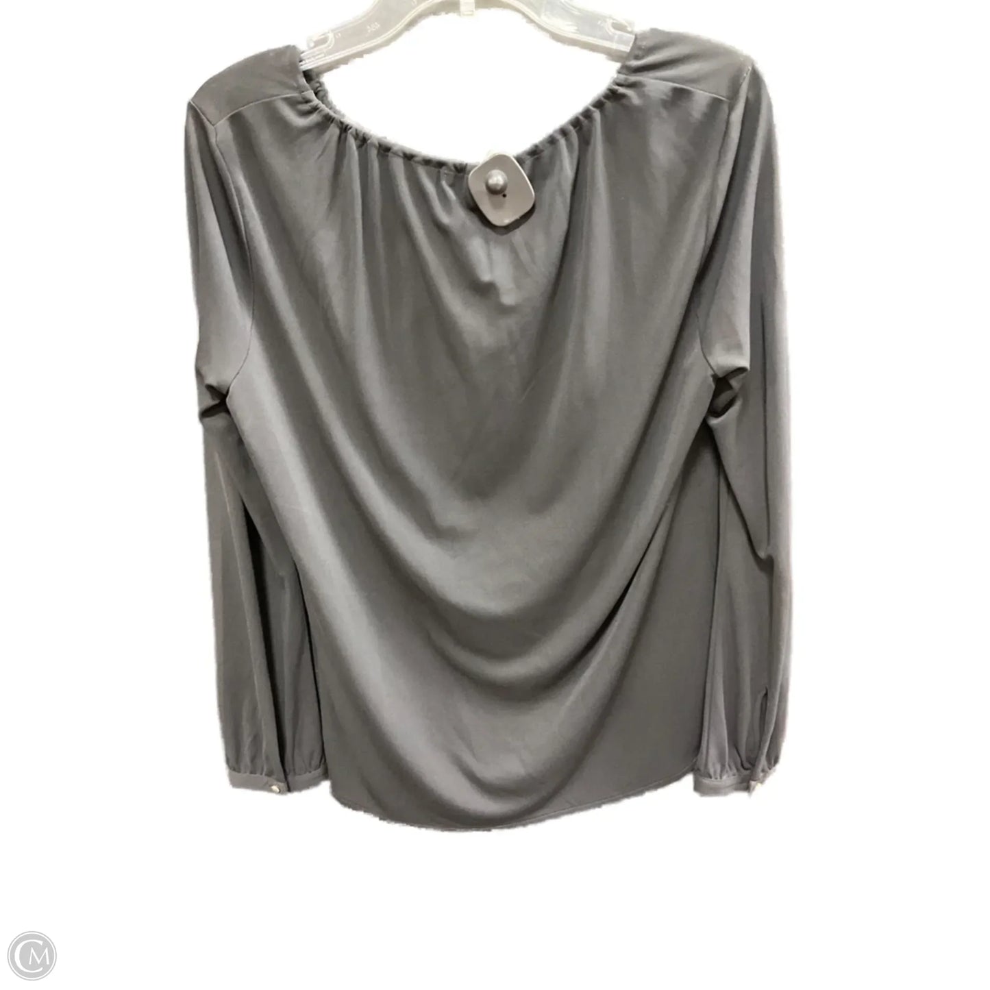 Top Long Sleeve By Ann Taylor In Black, Size: M