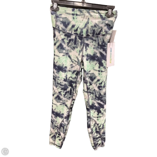 Athletic Leggings By Marika In Tie Dye Print, Size: S