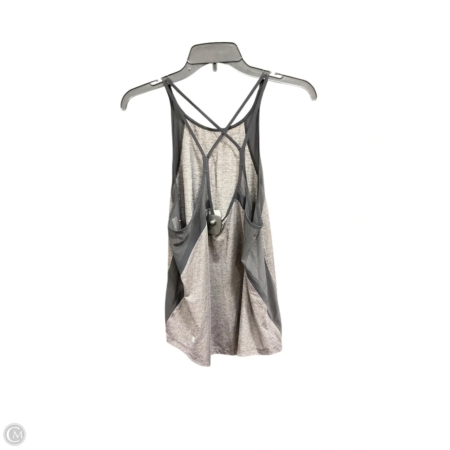 Athletic Tank Top By Lululemon In Grey, Size: 10