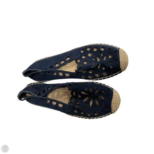 Shoes Designer By Tory Burch In Navy, Size: 6