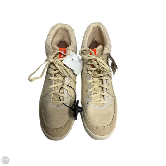 Boots Hiking By Sorel In Cream, Size: 8