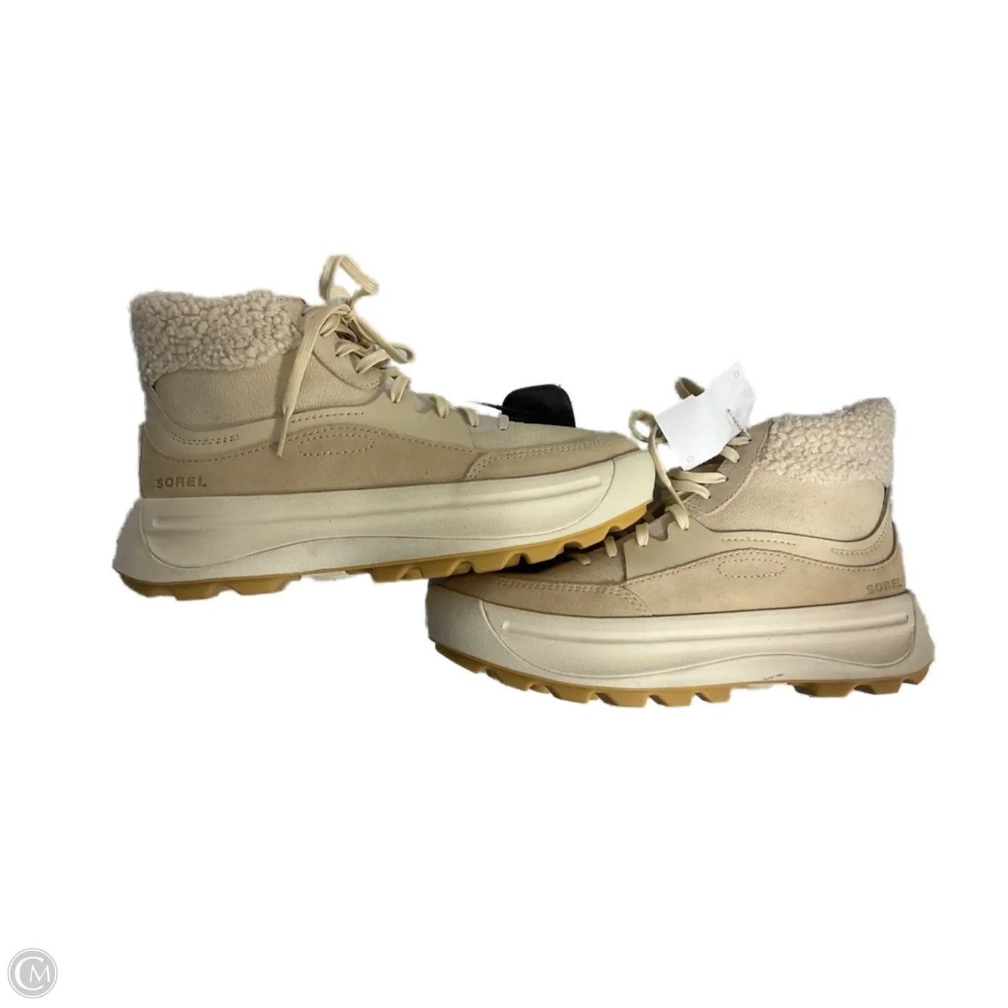 Boots Hiking By Sorel In Cream, Size: 8