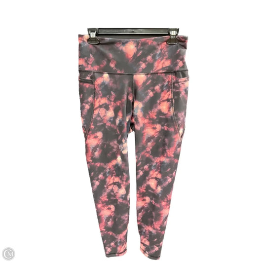 Athletic Leggings By Old Navy In Multi-colored, Size: L