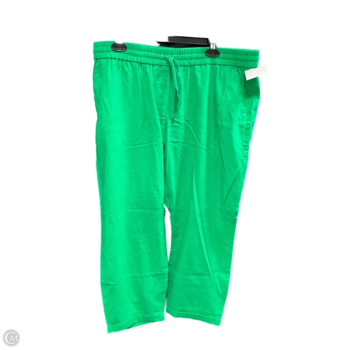 Pants Linen By J. Crew In Green, Size: 18