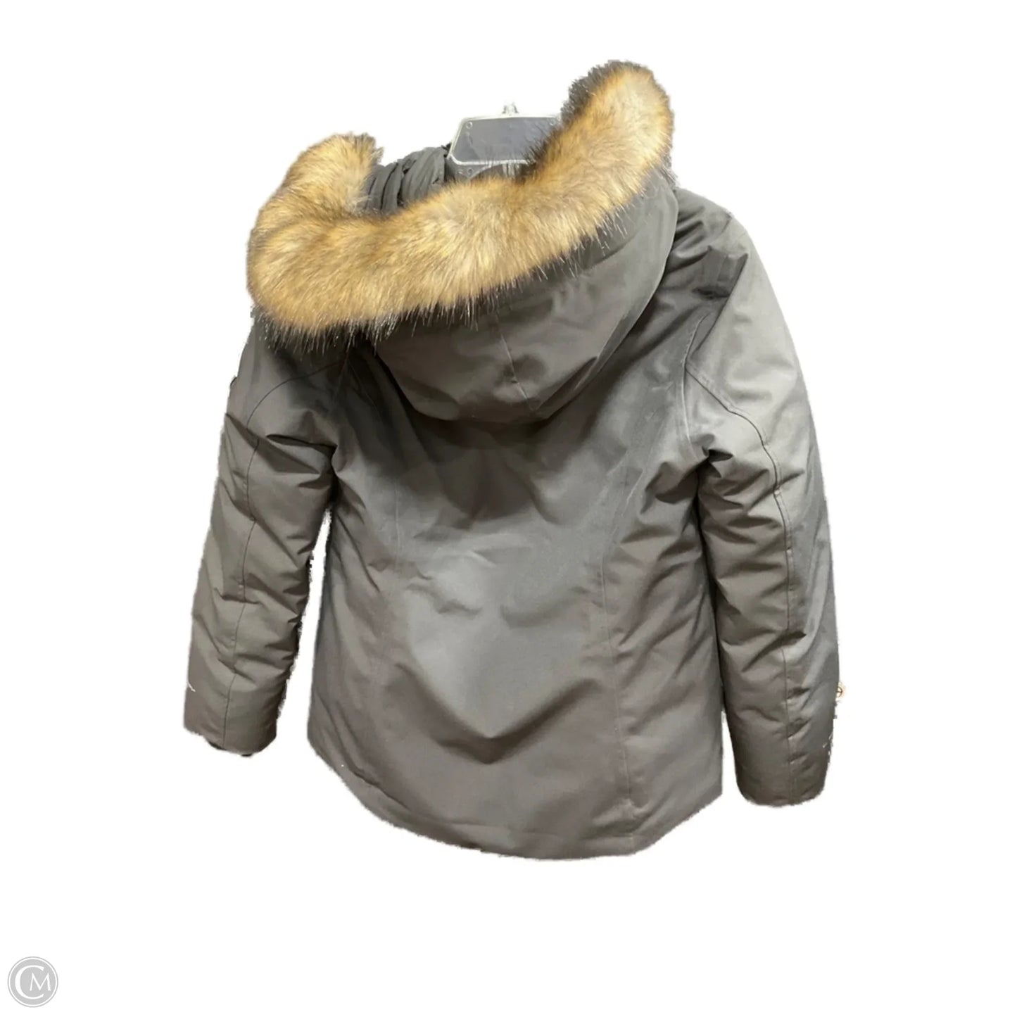 Coat Parka By Eddie Bauer In Black, Size: S