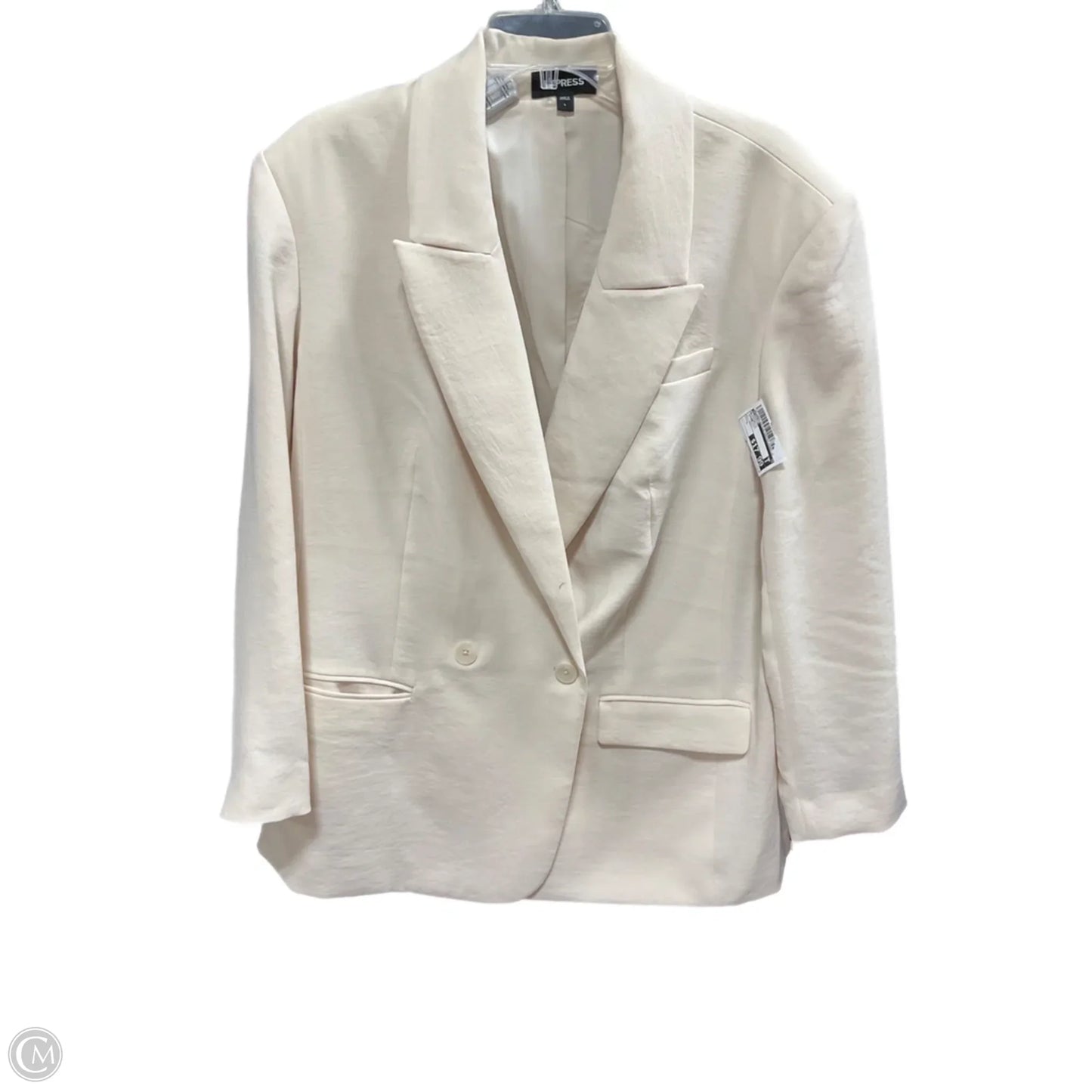 Blazer By Express In Cream, Size: L