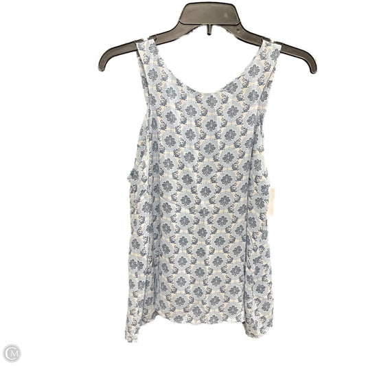 Top Sleeveless By Paper Crane In Blue, Size: M